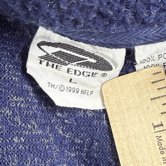 Vintage Tennessee Titans Sweater Pullover Mens Large NFL Football Fleece 90s Y2K - Picture 3 of 14